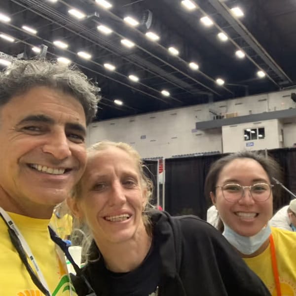 Volunteer dental team at Florida Mission of Mercy
