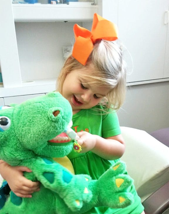Children enjoying their visit at Azari & Zahedi Dentistry