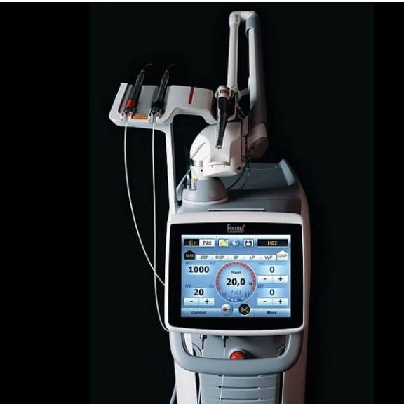Fotona LightWalker dental laser used for gentle emergency treatment