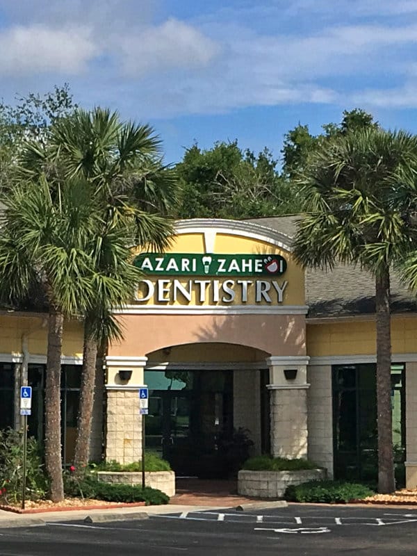 Azari & Zahedi Dentistry exterior signage